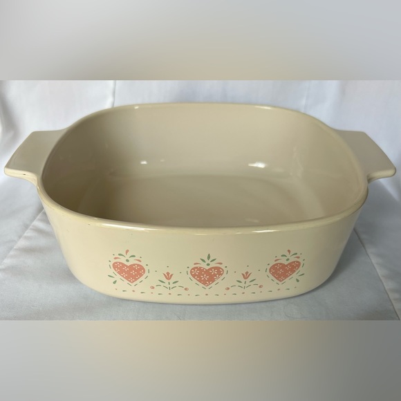 Corningware Forever Yours Vintage 2 liter Casserole Baking Serving Dish A-2-B - Picture 2 of 11